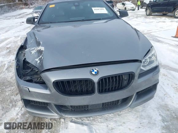 2013 BMW 6 Series 650i xDrive with VIN WBA6B4C54DDG67543, listed as a IAAI auction lot 41607681 with 74,101 mi miles. Bid and sale history available at carsss.com. Image 17.