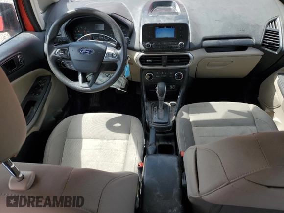 2020 Ford EcoSport S with VIN MAJ6S3FL6LC314137, listed as a Copart auction lot 48858535 with 94,020 mi miles and Salvage Title. Bid and sale history available at DreamBid. Image 8.