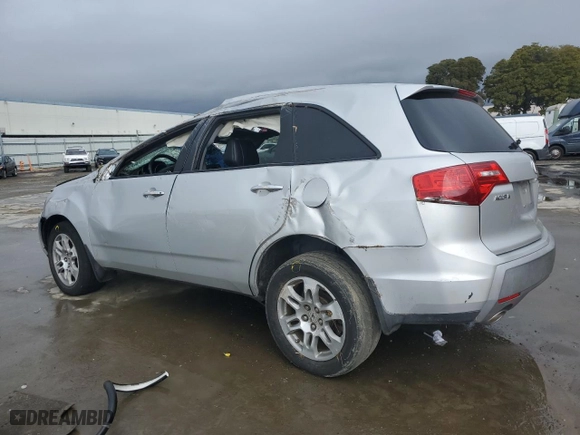 2009 Acura MDX Tech Pkg with VIN 2HNYD28619H514115, listed as a Copart auction lot 45531845 with 135,701 mi miles and Salvage Title. Bid and sale history available at carsss.com. Image 2.