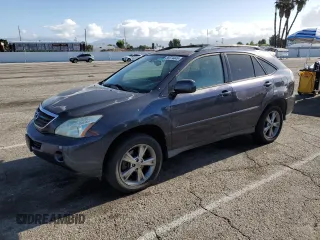 2006 Lexus RX 400h with VIN JTJHW31U562001448, listed as a Copart auction lot 56974445 with 196,038 mi miles and Clean Title. Bid and sale history available at DreamBid. Image 1.
