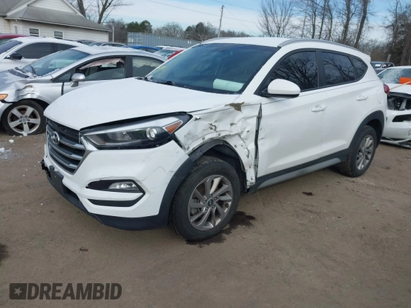 2017 Hyundai Tucson SE with VIN KM8J3CA48HU556569, listed as a IAAI auction lot 41378853 with 67,832 mi miles. Bid and sale history available at carsss.com. Image 2.