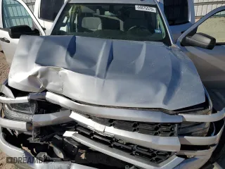 2018 Chevrolet Silverado 1500 Custom with VIN 1GCRCPEH8JZ328981, listed as a Copart auction lot 44075575 with 56,742 mi miles and Salvage Title. Bid and sale history available at carsss.com. Image 12.