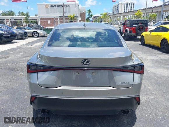 2021 Lexus IS 300 with VIN JTHCA1D23M5114416, listed as a IAAI auction lot 42582506 with 42,287 mi miles and . Bid and sale history available at DreamBid. Image 16.