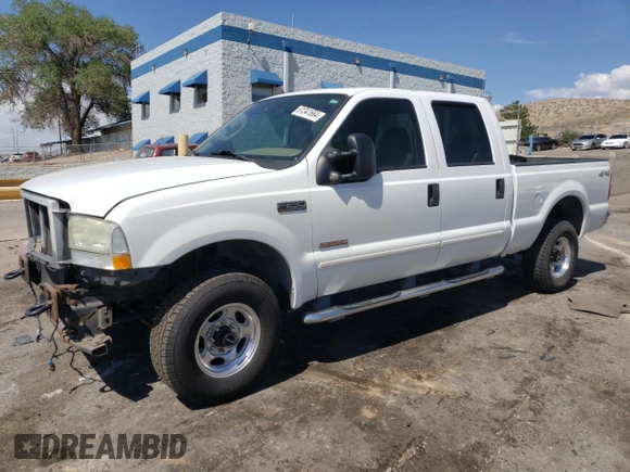 2003 Ford Super Duty F-250 XL with VIN 1FTNW21PX3EC12326, listed as a Copart auction lot 61341664 with 172,113 mi miles and Salvage Title. Bid and sale history available at carsss.com. Image 1.