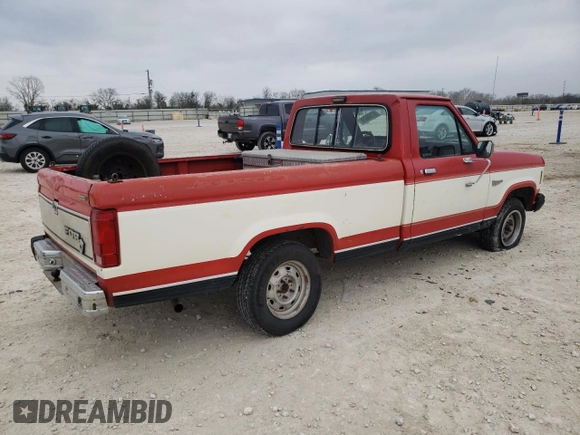 1985 Ford Ranger with VIN 1FTCR10S0FUA07431, listed as a Copart auction lot 87198624 with 88,213 mi miles and Salvage Title. Bid and sale history available at DreamBid. Image 3.