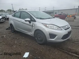 2013 Ford Fiesta S with VIN 3FADP4AJ9DM224498, listed as a Copart auction lot 59596795 with 208,735 mi miles and Salvage title. Bid and sale history available at DreamBid. Image 4.