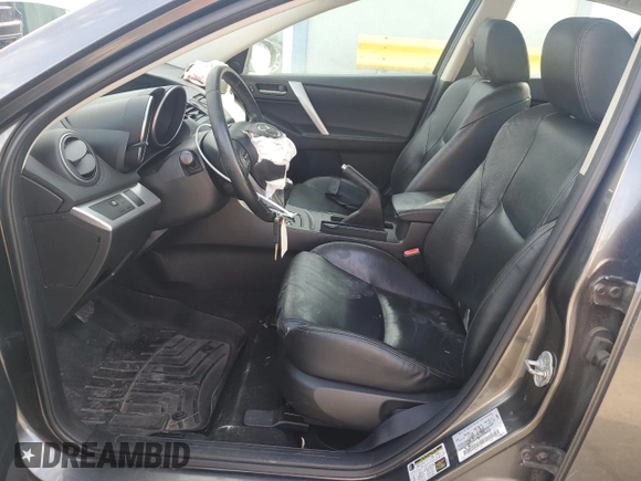 2012 Mazda 3 i Grand Touring with VIN JM1BL1W70C1696545, listed as a Copart auction lot 46507375 with 130,480 mi miles and Salvage Title. Bid and sale history available at carsss.com. Image 7.