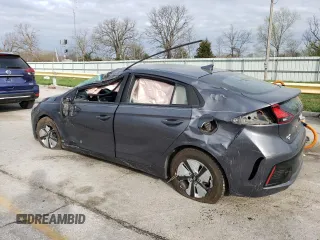 2018 Hyundai Ioniq Blue with VIN KMHC65LC3JU075425, listed as a Copart auction lot 50436785 with 176,136 mi miles and Salvage Title. Bid and sale history available at DreamBid. Image 2.