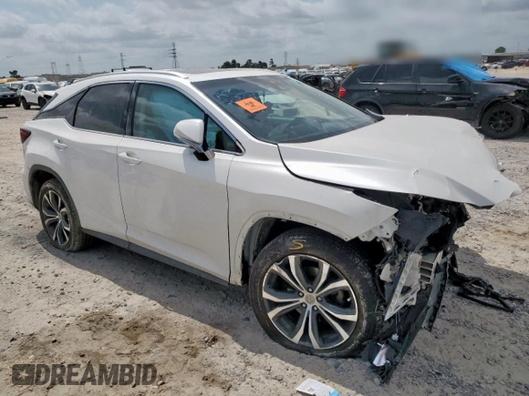 2017 Lexus RX 350 with VIN 2T2ZZMCA2HC036388, listed as a Copart auction lot 57184725 with 155,063 mi miles and Salvage title. Bid and sale history available at DreamBid. Image 4.