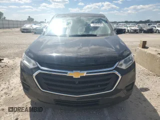 2021 Chevrolet Traverse LS with VIN 1GNERFKW6MJ139072, listed as a Copart auction lot 55844625 with 88,993 mi miles and Salvage title. Bid and sale history available at DreamBid. Image 5.