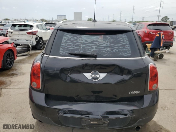 2013 MINI Cooper Countryman with VIN WMWZB3C56DWM08030, listed as a Copart auction lot 50261555 with 91,111 mi miles and Salvage Title. Bid and sale history available at carsss.com. Image 6.