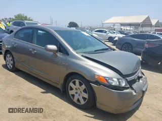 2006 Honda Civic LX with VIN 1HGFA16536L102529, listed as a IAAI auction lot 42560525 with 69,698 mi miles and . Bid and sale history available at DreamBid. Image 1.
