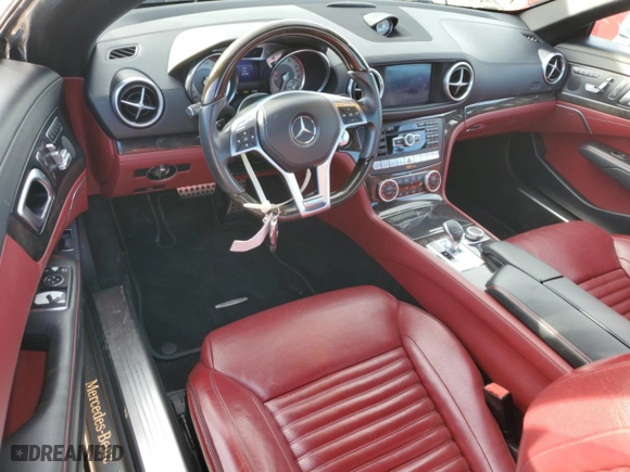 2014 Mercedes-Benz SL-Class SL 550 with VIN WDDJK7DA9EF029761, listed as a Copart auction lot 89046395 with 57,204 mi miles and Salvage Title. Bid and sale history available at carsss.com. Image 8.