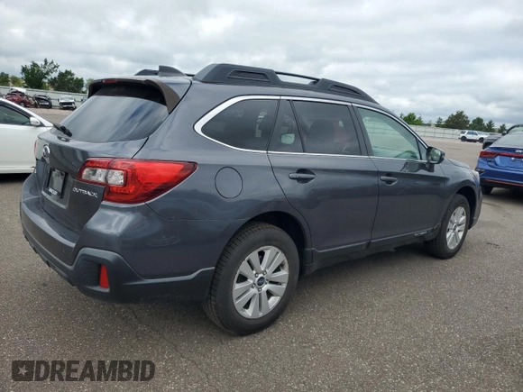 2019 Subaru Outback Premium with VIN 4S4BSAFC5K3376488, listed as a Copart auction lot 60684205 with 56,831 mi miles and Salvage title. Bid and sale history available at DreamBid. Image 3.