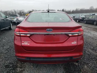 2018 Ford Fusion SE with VIN 3FA6P0HD7JR230493, listed as a Copart auction lot 50076335 with 64,520 mi miles and Salvage Title. Bid and sale history available at carsss.com. Image 6.