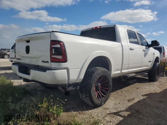 2020 Ram 2500 Laramie with VIN 3C6UR5NL7LG275265, listed as a Copart auction lot 80437784 with 37,882 mi miles and Non Repairable. Bid and sale history available at carsss.com. Image 3.