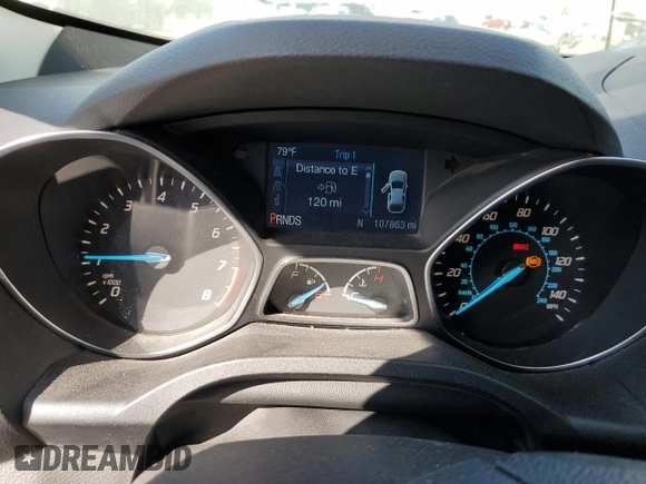 2014 Ford Escape SE z VIN 1FMCU9GX2EUE42010, wystawiony jako Copart lot #59228265 z przebiegiem 107 863 mil mil oraz Czysty tytuł • Clean title. Historia ofert i sprzedaży dostępna na DreamBid. Obrazek 9.