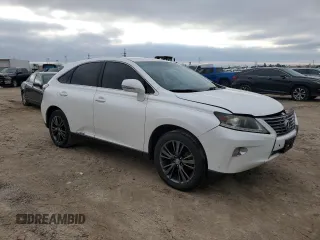 2014 Lexus RX 450h with VIN JTJZB1BA7E2413880, listed as a Copart auction lot 44543315 with 119,351 mi miles and Salvage title. Bid and sale history available at DreamBid. Image 4.