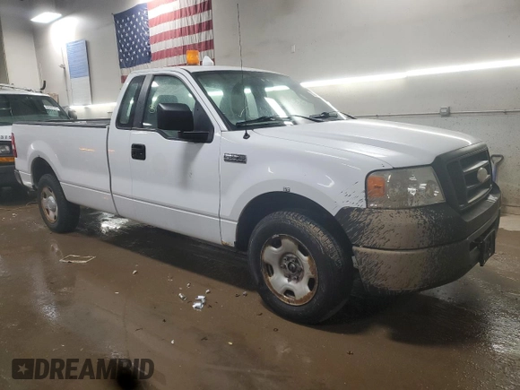2007 Ford F-150 XL with VIN 1FTRF12W17KD54119, listed as a Copart auction lot 88944665 with 82,658 mi miles and Clean Title. Bid and sale history available at carsss.com. Image 4.
