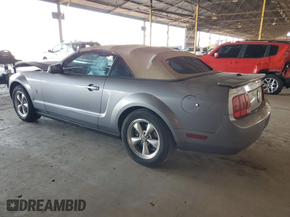 2007 Ford Mustang Deluxe with VIN 1ZVHT84N075365657, listed as a Copart auction lot 57357015 with 140,855 mi miles and Salvage title. Bid and sale history available at DreamBid. Image 2.