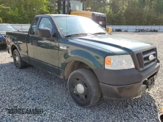 2008 Ford F-150 XL with VIN 1FTRF12268KD20921, listed as a Copart auction lot 60907335 with 161,459 mi miles and Clean title. Bid and sale history available at DreamBid. Image 4.