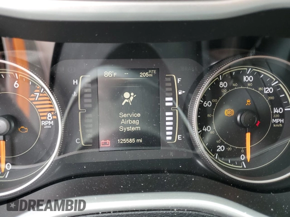 2018 Jeep Cherokee Latitude Plus z VIN 1C4PJLLX9JD588366, wystawiony jako Copart lot #56320305 z przebiegiem 125 585 mil mil oraz Szkoda całkowita • Salvage title. Historia ofert i sprzedaży dostępna na DreamBid. Obrazek 9.