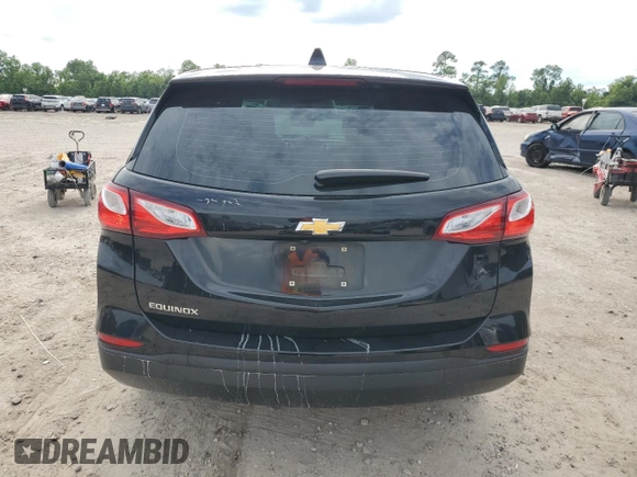 2019 Chevrolet Equinox LS with VIN 3GNAXHEV1KL309492, listed as a Copart auction lot 56283365 with 131,756 mi miles and Salvage Title. Bid and sale history available at DreamBid. Image 6.