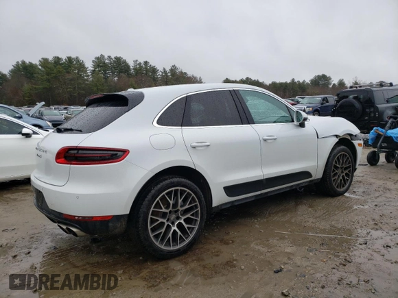 2016 Porsche Macan S with VIN WP1AB2A55GLB51556, listed as a Copart auction lot 50081985 with 53,555 mi miles and Salvage Title. Bid and sale history available at DreamBid. Image 3.