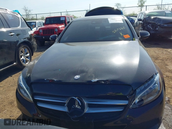 2016 Mercedes-Benz C 300 Luxury with VIN WDDWF4KB1GR150239, listed as a IAAI auction lot 42112415 with 227,620 mi miles and . Bid and sale history available at carsss.com. Image 12.
