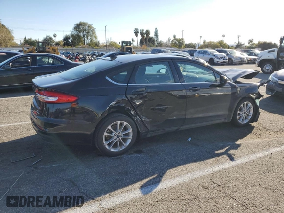 2020 Ford Fusion Hybrid SE with VIN 3FA6P0LU1LR148964, listed as a Copart auction lot 43479143 with 0 mi miles. Bid and sale history available at carsss.com. Image 3.