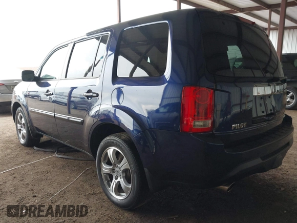 2013 Honda Pilot EX-L with VIN 5FNYF4H58DB058292, listed as a IAAI auction lot 41515095 with 150,909 mi miles. Bid and sale history available at carsss.com. Image 3.
