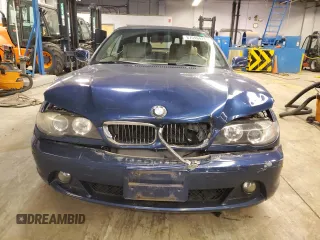 2005 BMW 3 Series 325Ci with VIN WBABW33465PL37310, listed as a Copart auction lot 49470975 with 155,995 mi miles and Salvage title. Bid and sale history available at DreamBid. Image 5.