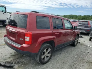 2016 Jeep Patriot High Altitude z VIN 1C4NJRFB6GD654603, wystawiony jako Copart lot #58017925 z przebiegiem Nie podano mil oraz Szkoda całkowita • Salvage title. Historia ofert i sprzedaży dostępna na DreamBid. Obrazek 3.