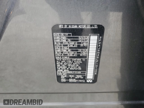 2020 Infiniti QX50 Luxe с VIN 3PCAJ5M35LF101608, выставлен на аукционе Copart как лот 88875985 с пробегом 88 867 миль миль и Списание • Salvage title. История ставок и продаж доступна на DreamBid. Изображение 13.