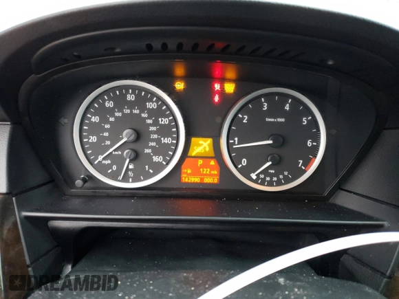 2004 BMW 5 Series 530i with VIN WBANA735X4B813324, listed as a Copart auction lot 88777275 with 142,990 mi miles and Salvage Title. Bid and sale history available at DreamBid. Image 9.