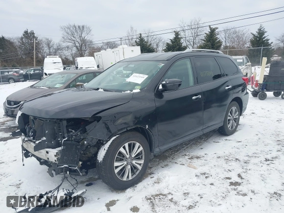 2019 Nissan Pathfinder SV z VIN 5N1DR2MM8KC612511, wystawiony jako IAAI lot #41623349 z przebiegiem 96 059 mil mil oraz . Historia ofert i sprzedaży dostępna na DreamBid. Obrazek 17.