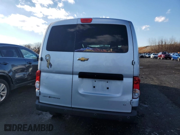 2015 Chevrolet City Express Cargo Van LT with VIN 3N63M0ZN7FK697441, listed as a Copart auction lot 83474204 with Not Provided miles and Salvage Title. Bid and sale history available at carsss.com. Image 6.