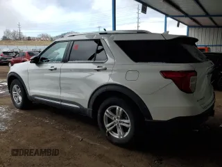 2020 Ford Explorer Platinum with VIN 1FM5K8HC8LGA91359, listed as a Copart auction lot 45890335 with 0 mi miles and Salvage Title. Bid and sale history available at carsss.com. Image 2.