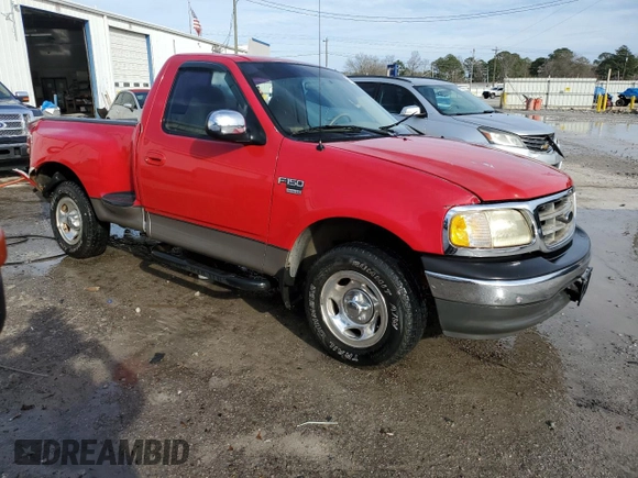 2002 Ford F-150 with VIN 2FTRF07W42CA68118, listed as a Copart auction lot 45151995 with 208,317 mi miles and Salvage title. Bid and sale history available at DreamBid. Image 4.