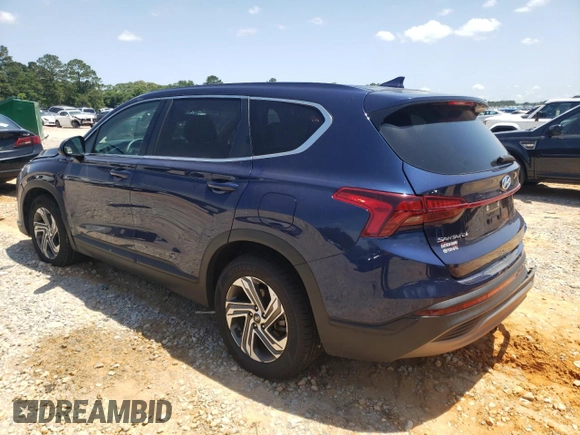 2021 Hyundai Santa Fe SE with VIN 5NMS14AJ9MH328494, listed as a Copart auction lot 56697595 with 91,158 mi miles and Salvage title. Bid and sale history available at DreamBid. Image 2.