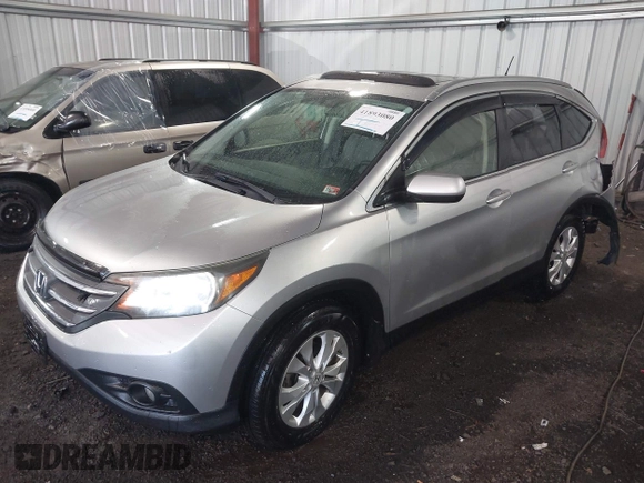 2012 Honda CR-V EX-L with VIN JHLRM4H72CC007574, listed as a IAAI auction lot 41893080 with 164,152 mi miles. Bid and sale history available at carsss.com. Image 17.