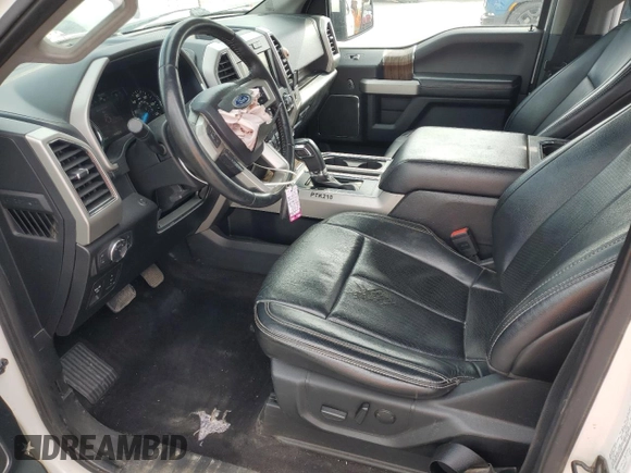 2019 Ford F-150 XL with VIN 1FTFW1E15KFC61298, listed as a Copart auction lot 50337045 with 238,240 mi miles and Salvage title. Bid and sale history available at DreamBid. Image 7.