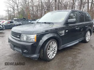 2011 Land Rover Range Rover Sport HSE LUX with VIN SALSK2D42BA294809, listed as a IAAI auction lot 41872656 with 220,795 mi miles. Bid and sale history available at carsss.com. Image 2.