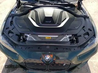 2023 BMW i4 eDrive40 with VIN WBY73AW00PFN80441, listed as a Copart auction lot 45557674 with 16,335 mi miles. Bid and sale history available at carsss.com. Image 12.