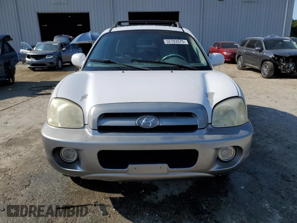 2006 Hyundai Santa Fe GLS with VIN KM8SC13D76U099613, listed as a Copart auction lot 52783575 with 194,819 mi miles and Salvage Title. Bid and sale history available at carsss.com. Image 5.