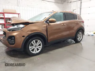 2018 Kia Sportage LX with VIN KNDPMCAC9J7403108, listed as a IAAI auction lot 41946497 with 123,023 mi miles. Bid and sale history available at carsss.com. Image 18.