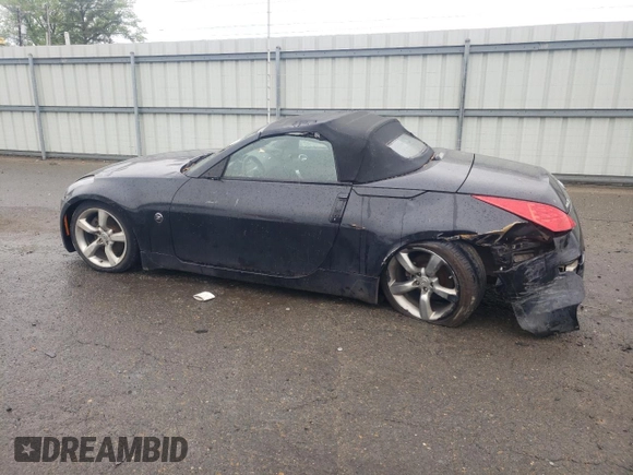 2006 Nissan 350Z Touring with VIN JN1AZ36A56M456270, listed as a Copart auction lot 50840375 with 186,694 mi miles and Clean Title. Bid and sale history available at carsss.com. Image 2.