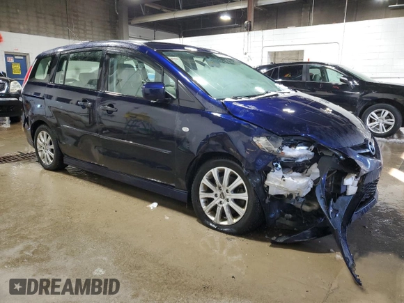2009 Mazda 5 Sport with VIN JM1CR293490347839, listed as a Copart auction lot 47978595 with 149,262 mi miles and Salvage Title. Bid and sale history available at DreamBid. Image 4.