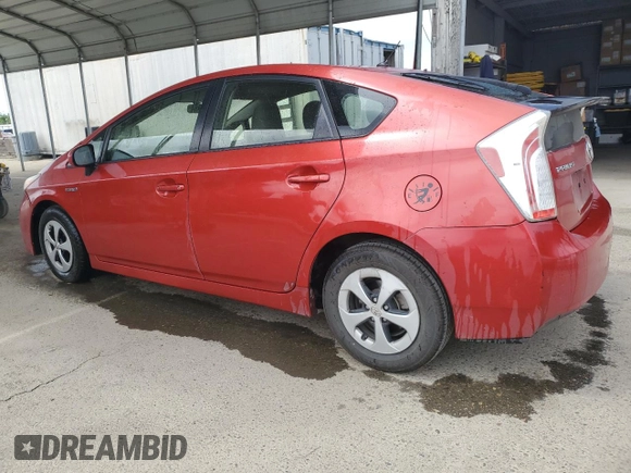2012 Toyota Prius One with VIN JTDKN3DU4C1609227, listed as a Copart auction lot 53570365 with 162,626 mi miles and Salvage Title. Bid and sale history available at DreamBid. Image 2.