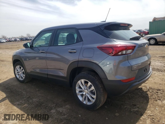 2021 Chevrolet TrailBlazer LS with VIN KL79MNSL4MB131777, listed as a Copart auction lot 50082224 with 10,393 mi miles and . Bid and sale history available at DreamBid. Image 2.